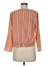 Kaii Orange 3/4 Sleeve Blouse Size M - photo 2