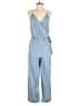 Vince Camuto Solid Blue Jumpsuit Size S - photo 1