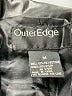 Outer Edge 100% Polyurethane Metallic Black Blazer Size M - photo 6