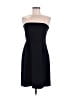 Theory Solid Black Cocktail Dress Size 10 - photo 1