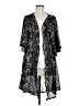 Sam Edelman Floral Black Cardigan Size M - photo 1