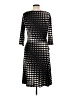 Reborn 100% Elastane Polka Dots Black Cocktail Dress Size L - photo 2