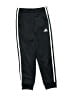 Adidas 100% Polyester Black Track Pants Size 6 - photo 1