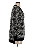 Vince Camuto Animal Print Black Pullover Sweater Size XS - photo 4