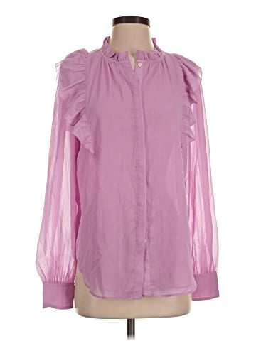Ann Taylor Long Sleeve Blouse (view 1)