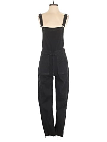 Madewell Skinny Overalls in Lunar Wash (view 1)