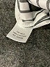Go Silk 100% Cotton Stripes Silver Long Sleeve Blouse Size L - photo 8