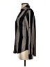 Maurices 100% Polyester Stripes Black Long Sleeve Blouse Size XS - photo 5