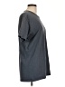 Fresh Clean Threads Solid Gray Short Sleeve T-Shirt Size L - photo 4