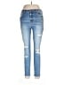 STUDIO BLUE Hearts Blue Jeans Size 30 waist - photo 1
