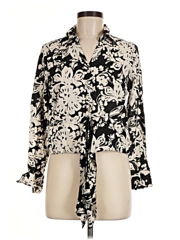 Christian Siriano New York Long Sleeve Blouse (view 1)