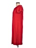 Talbots Solid Red Casual Dress Size Lg Petite - photo 5