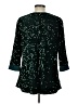 Unbranded Teal Green 3/4 Sleeve Blouse Size L - photo 2