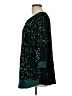 Unbranded Teal Green 3/4 Sleeve Blouse Size L - photo 5