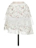 SBetro 100% Polyester Floral White Casual Skirt Size M - photo 2