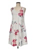 Unbranded Floral Ivory Casual Dress Size M - photo 1