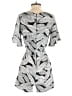 Ann Taylor LOFT Graphic Gray Romper Size 00 Petite - photo 2