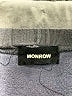 Monrow Solid Black Casual Skirt Size M - photo 4