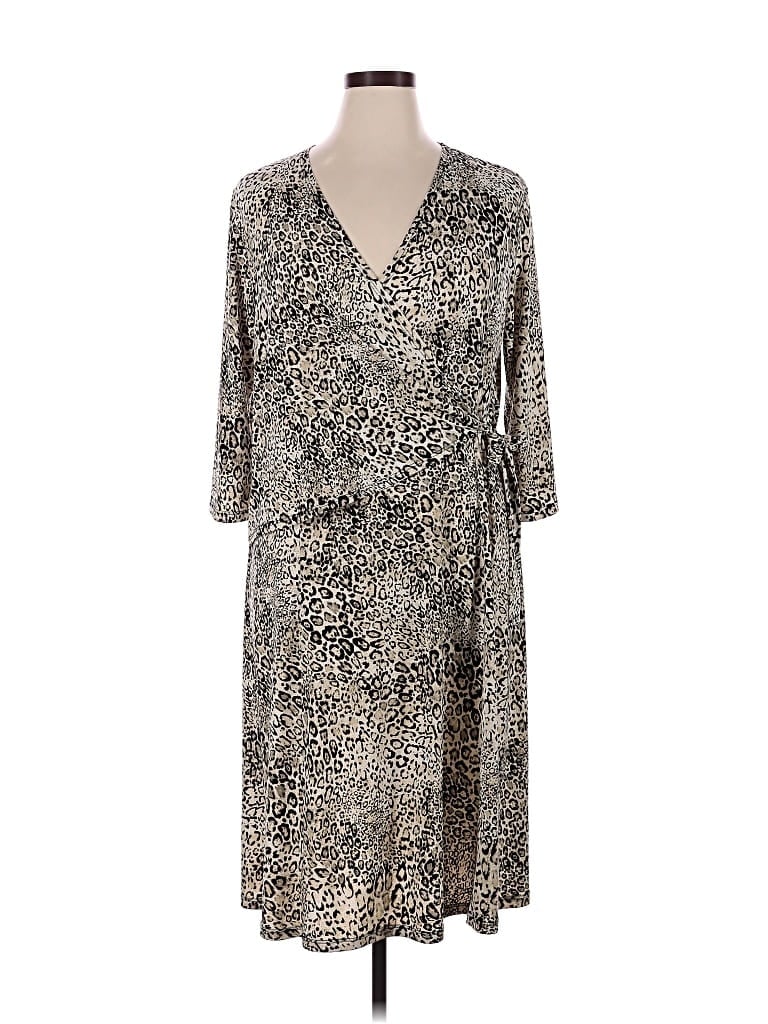 Pre-owned Clara Sun Woo Casual Dress In Gray