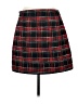 Ann Taylor LOFT 100% Polyester Plaid Red Formal Skirt Size 6 - photo 2
