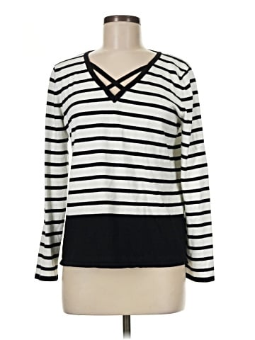 Cable & Gauge Pullover Sweater (view 1)