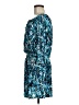 Veronica M. Print Blue Casual Dress Size M - photo 5