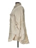 Zara Tan Long Sleeve Button-Down Shirt Size L - photo 5
