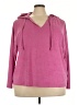 Rebellious. One 100% Polyester Pink Pullover Hoodie Size 3X - photo 1