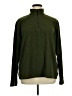 Lands' End 100% Polyester Green Turtleneck Sweater Size XL - photo 1