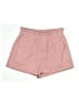 Lush 100% Cotton Solid Pink Shorts Size S - photo 1
