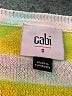 CAbi Stripes Yellow Pullover Sweater Size S - photo 7