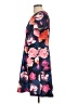 Eliza J Floral Blue Casual Dress Size 12 - photo 5