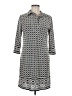 Max Studio Print Gray Casual Dress Size M - photo 1