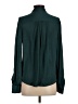 Paige 100% Polyester Teal Long Sleeve Blouse Size S - photo 2