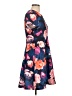Eliza J Floral Blue Casual Dress Size 12 - photo 4