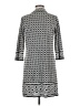 Max Studio Print Gray Casual Dress Size M - photo 2