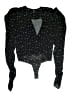 AFRM Stars Black Long Sleeve Blouse Size S - photo 1