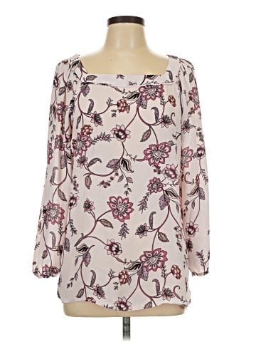Ann Taylor LOFT Long Sleeve Blouse (view 1)