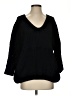 Pol 100% Polyester Black Pullover Sweater Size S - photo 1