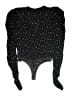 AFRM Stars Black Long Sleeve Blouse Size S - photo 2
