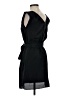 Express 100% Polyester Solid Black Casual Dress Size XS - photo 4