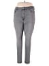 Old Navy Solid Gray Jeans Size 18 - photo 1