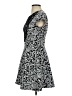 Xhilaration Paisley Silver Cocktail Dress Size XS - photo 5