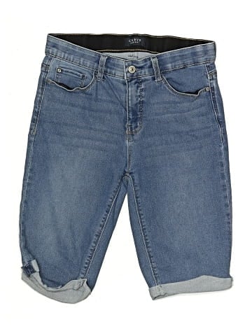 Curve Appeal Denim Shorts (view 1)