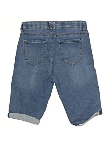 Curve Appeal Denim Shorts (view 2)