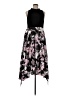 SLNY 100% Polyester Floral Black Cocktail Dress Size 8 - photo 1