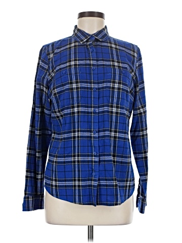St. John's Bay Long Sleeve Button-Down Shirt (view 1)