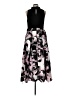 SLNY 100% Polyester Floral Black Cocktail Dress Size 8 - photo 2