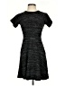 Ann Taylor LOFT Tweed Black Casual Dress Size 0 Petite - photo 1