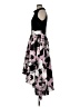 SLNY 100% Polyester Floral Black Cocktail Dress Size 8 - photo 5